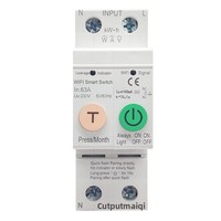 Interrupteur intelligent Zigbee/WiFi, disjoncteur, télécommande sans fil via téléphone mobile pour maison intelligente, sans limite de distance de contrôle