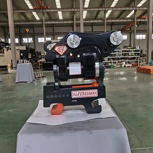 Attache rapide hydraulique inclinable GJEM Powertilt 8-10T pour excavatrice, 180 degrés des deux côtés, modèle GJTH1600, garantie 1 an - Product Image 5