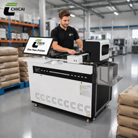 Nouvelle machine d'impression numérique Chicai A3 2026 pour boîtes d'expédition en carton ondulé, sacs en papier kraft et étuis