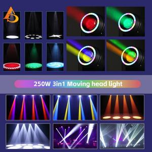 AICPOSE - Foco Móvil Profesional BSW 3 en 1 de 250 W con Anillo LED y Control DMX - Product Image 4