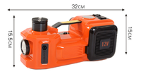 Offre Spéciale 2T ~ 10T 12V cric hydraulique électrique métal cric sec pour véhicules lourds changeur de pneus de voiture