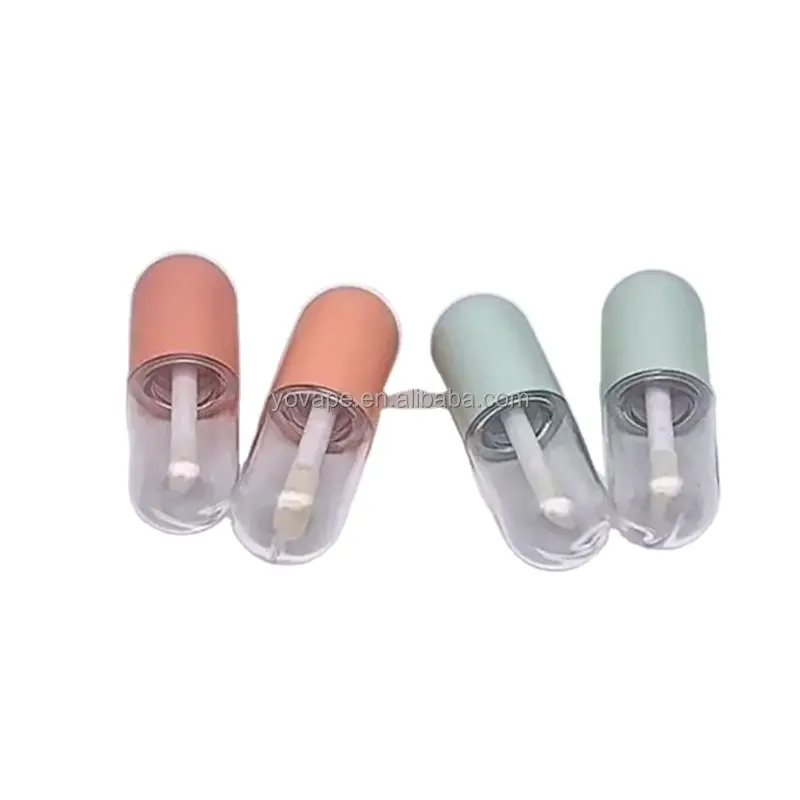 Refillable Pink Lipstick Containers for Women 5ml 5 ML Makeup Clear Mini Lip Gloss DIY Lip Balm Empty Tube Bottle for travel