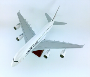 Modèle <span class=keywords><strong>d</strong></span>'<span class=keywords><strong>avion</strong></span> en résine Airbus A380 <span class=keywords><strong>Air</strong></span> <span class=keywords><strong>France</strong></span> 45 cm 1/160 avec ailes fixes et support <span class=keywords><strong>d</strong></span>'exposition - Product Image 4