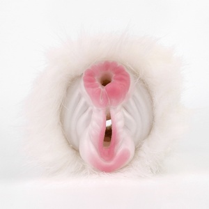 Masturbador de Vagina Artificial de Peluche GEEBA Fantasy, Masajeador de Próstata Masculino, Juguetes de Masturbación de Silicona con Doble Canal Vaginal - Product Image 2