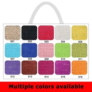 <span class=keywords><strong>Sac</strong></span> fourre-tout en jute <span class=keywords><strong>personnalisé</strong></span> avec initiales, <span class=keywords><strong>sac</strong></span> à maquillage en toile de jute, cadeaux d'anniversaire monogrammés pour femmes, sœur, <span class=keywords><strong>maman</strong></span>, demoiselle d'honneur - Product Image 5