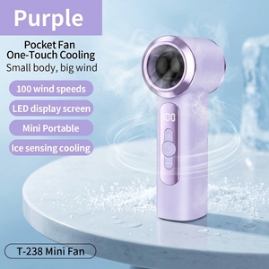 Mini-ventilateur portatif de style moderne, rechargeable, économique, pour usage commercial, avec plus de cinq fonctions - Product Image 1