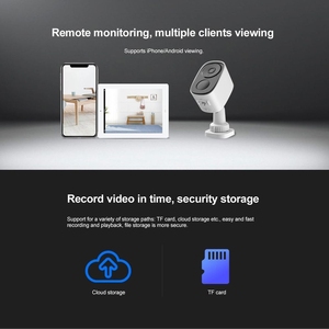 Cámara de Seguridad WiFi de 3MP con Batería, Detección Humana PIR, Audio Bidireccional, Cámara <span class=keywords><strong>IP</strong></span> para Exteriores - Product Image 5