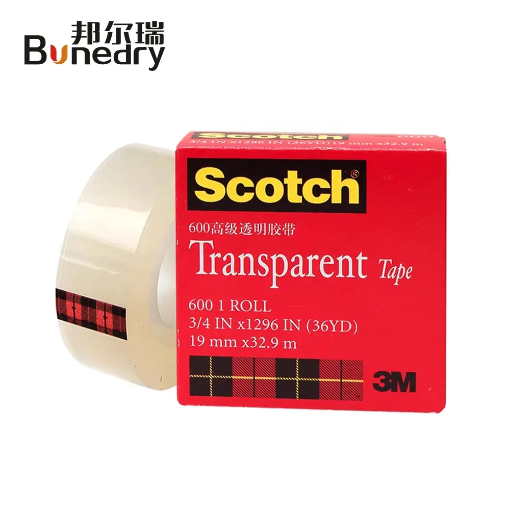 3M Test tape 600 transparent hundred grid strong tape ink adhesion 19mm*33m