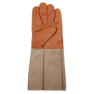 <b>Leather</b> Safety Gloves <b>Wrist</b> Length Yellow <b>Cuff</b> Plain Style Eco-Friendly Touchscreen Casual Use Winter Thermal Protection - Product Image 5