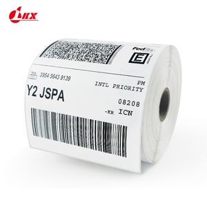 4x6 Inch shipping thermal <b>labels</b> <b>Waterproof</b> 500pcs Self-Adhesive Barcode 102*152 mm for logistic industrial use - Product Image 2