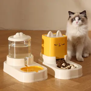 Hot Sell Sustainable Food Water Pet Feeding And Drinking Device Pet Bowl And Feeding Equipment Pet Feeding Automatic