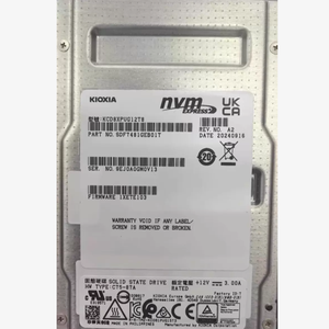 KCD8XPUG12T8 CD8P Serie V 12.8TB U3 NVMe 2.0 PCIe5.0 X4 TLC SSD Empresarial de 2.5 Pulgadas 15MM para Uso Mixto en Centros de Datos - Product Image 1