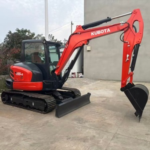 รถขุดมือสอง Kubota U55-4 ของแท้จากญี่ปุ่น รถขุดขนาดเล็กมือสอง Kubota 6 ตัน เครื่องจักรก่อสร้าง Kubota 55 สำหรับขาย - Product Image 5