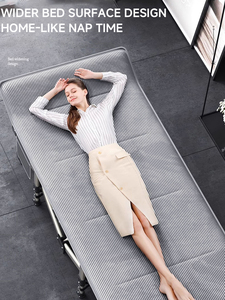 Modern opvouwbaar lichtgewicht massagebed met rugleuning, draagbaar voor thuis, buiten, kantoor, ziekenhuis en thuiszorg. - Product Image 4