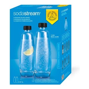 Botella de Gas DUO de Vidrio Transparente 2270179 - Product Image 1