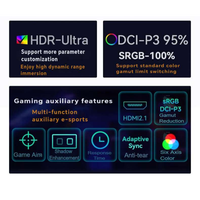 Monitor Gaming de 32 Pulgadas, 4K, 160Hz, 1ms, IPS Rápido, HDR 400, Adaptive Sync para PC, PS5, Xbox