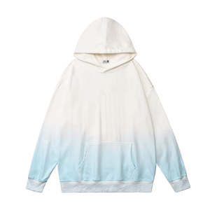 Sudadera con capucha de algodón 100% para hombre, logotipo personalizado, sudadera holgada de ajuste pesado Vintage Wash Sunfaded - Product Image 4