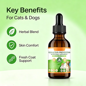 Produit phare : Gouttes <span class=keywords><strong>anti</strong></span>-<span class=keywords><strong>puces</strong></span> et tiques pour chats et chiens, favorisant la santé immunitaire de la peau, fabrication OEM disponible - Product Image 5