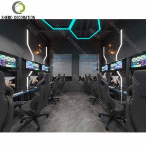 Ensemble complet de meubles pour salle de jeux haut de gamme et solution d'éclairage ARGB programmable sur mesure - Product Image 5