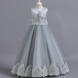 Robes pour filles imprimées sans manches élégantes robes <span class=keywords><strong>de</strong></span> princesse bouffantes costumes <span class=keywords><strong>de</strong></span> scène podium robes <span class=keywords><strong>de</strong></span> fête <span class=keywords><strong>de</strong></span> mariage robes <span class=keywords><strong>de</strong></span> bal - Product Image 5