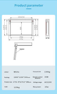 उच्च गुणवत्ता वाले बिजली टीवी छत माउंट रिमोट कंट्रोल मोटर चालित फ्लिप घर और कार्यालय के लिए नीचे छत टीवी लिफ्ट - Product Image 4