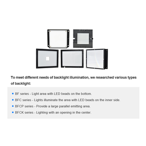 Collilated RGB <span class=keywords><strong>LED</strong></span> nhôm phẳng đèn nền nguồn 24V để kiểm tra trực quan trong các hệ thống tự động hóa - Product Image 5
