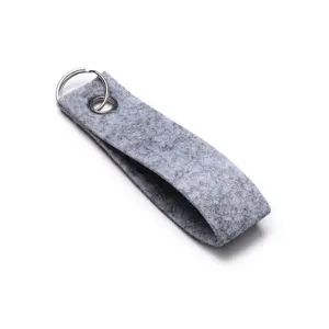 Portachiavi in feltro REPET, gadget sostenibili in RPET - Product Image 1