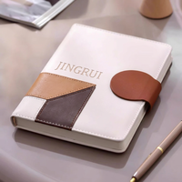 Carnet promotionnel personnalisé avec logo, agenda quotidien pour étudiants, en cuir PU, formats A5 et A6, pour le bureau et les cadeaux d'affaires