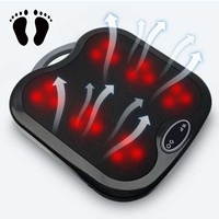 Appareil de massage des pieds à pétrissage automatique, vibration et thérapie thermique pour points d'acupuncture, personnalisation OEM/ODM, soin quotidien avec logo personnalisé