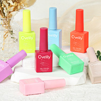 Ensemble de vernis à ongles en gel UV en résine de 88 couleurs, flacon en plastique de 15 ml, base et top coat, design personnalisé, étiquette privée, fournitures pour nail art OEM