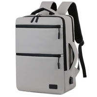 Sac à dos professionnel grande capacité multi-compartiments pour ordinateur portable, en polyester Oxford léger, élégant et décontracté pour les voyages et les activités de plein air
