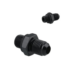 Adaptador de Enfriador de Aceite de Transmisión Getitall An8 An6 X 1 4 Nps, Aleación de Aluminio, Negro Piano - Product Image 4