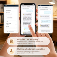 Robot compagnon intelligent AI, machine d'apprentissage précoce, jouet pour enfants, compagnon d'interaction émotionnelle pour cadeau aux enfants