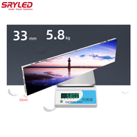 Écran LED d'intérieur à couleurs complètes SMD géant, écran d'affichage LED à pas fixe P1.8mm 2.5mm P2.5, panneau mural vidéo LED, prix église