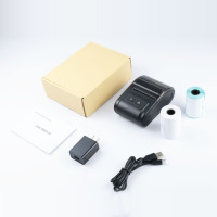 Nouvelle imprimante thermique de poche portable QUNSUO 2024, 58 mm, 203 dpi, garantie 1 an, imprimante de reçus