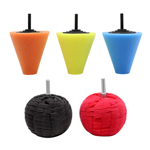 OEM tùy chỉnh chuyên nghiệp tự động chăm sóc xe bánh xe đánh bóng đĩa lưới Nón/hình cầu miếng bọt biển Tùy chỉnh cho chuyên nghiệp tự động - Product Image 3