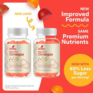 Oem Private Label Gearomatiseerde Veganistische Kinderen Multivitamine Supplement Gummies Omega-3 Multivitamine Gummy Voor Kinderen Groothandel Antioxidant - Product Image 2