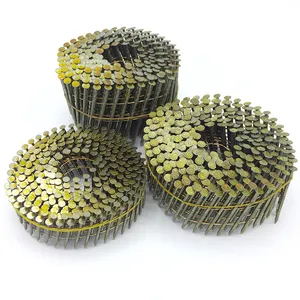 Nail Factory 1 1/4 Galvanized/Stainless Steel Siding Wire Roofing Coil Common Nails Stinger for Roofing