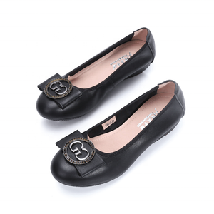 Chaussures Plates Confortables pour Femmes, Design Nœud Doux, Coupe Large et Grandes Tailles, Respirantes, Style Automne à Enfiler, Tailles 41 42 <span class=keywords><strong>43</strong></span> - Product Image 3