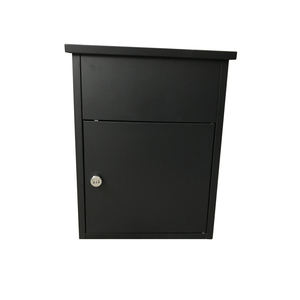 Tiang kotak surat ganda bergaya dengan kotak surat yang dapat disesuaikan pengganti baja tahan air untuk paket besar - Product Image 2