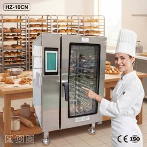 Four à vapeur électrique commercial 5-15 plateaux, multifonction, convection, lavage automatique, <span class=keywords><strong>pour</strong></span> pizzas, état neuf, conçu <span class=keywords><strong>pour</strong></span> les restaurants - Product Image 1