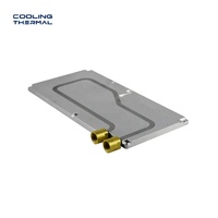 Plaque de refroidissement liquide en cuivre usinée CNC de précision OEM, personnalisée et très demandée