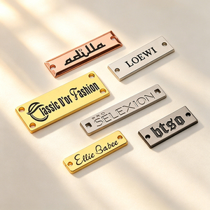 ป้ายโลหะสั่งทำพิเศษ ขนาด 5/10/15/20/25/30 มม. ทำจากโลหะผสมสังกะสี - Product Image 2