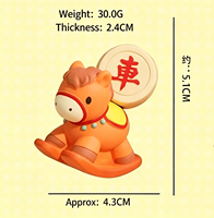 Obtenez ce que vous souhaitez immédiatement : Série de décorations de voiture sur le thème des animaux pour la maternité, ornements mignons en résine pour tableau de bord, accessoires de bureau, ensemble de 8 pièces