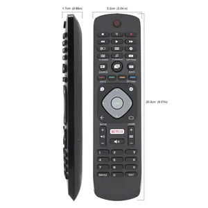 Control Remoto Universal de Repuesto con Botones de <span class=keywords><strong>Netflix</strong></span> para Televisores Philips Smart TV LCD LED, Compatible con Modelos Seleccionados - Product Image 5