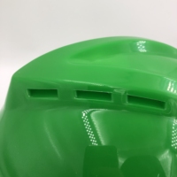 WEIWU Construction de marque Personnalisé couleur verte HDPE matériau ABS type 502 Casquette Casque De Sécurité Industriel