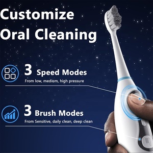 <span class=keywords><strong>Cepillo</strong></span> de <span class=keywords><strong>Dientes</strong></span> Sónico Impermeable IPX8 con Carga Magnética y Depósito Ilimitado para Uso Seguro en la Ducha - Product Image 2