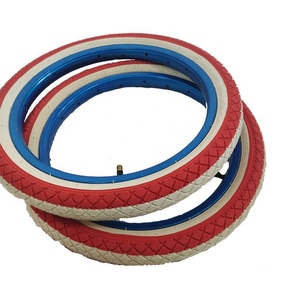 Pneus colorés de <span class=keywords><strong>16</strong></span> <span class=keywords><strong>pouces</strong></span> pour <span class=keywords><strong>vélo</strong></span> d'enfants, 16x2.125, 16x2.125, vente en gros, livraison gratuite - Product Image 5