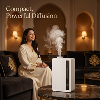 Diffuseur d'arômes sans eau en plastique 2026 avec contrôle par application, machine à huiles essentielles pour maison, hôtel, toilettes