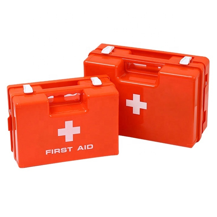Office School Emergency Plastic First Aid Box Multipurpose First Aid Kit